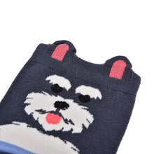Women Socks 3D Cartoon Dogs Warm Soft Cotton Short Sock J4U66