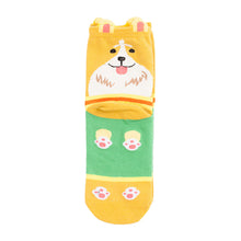 Women Socks 3D Cartoon Dogs Warm Soft Cotton Short Sock J4U66