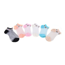 Anklets Socks Wowens Ladies Multicolor Sexy Frilly Lace Ruffle Short Ankle Socks J4U66