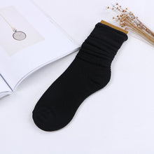 Reinforced Heel&Toes Sock Double Needle Casual Hemp Ankle Boot Socks Fall Cotton Women Socks J4U66