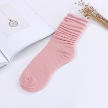 Reinforced Heel&Toes Sock Double Needle Casual Hemp Ankle Boot Socks Fall Cotton Women Socks J4U66