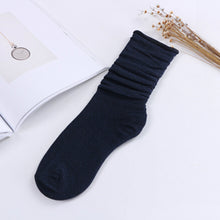 Reinforced Heel&Toes Sock Double Needle Casual Hemp Ankle Boot Socks Fall Cotton Women Socks J4U66