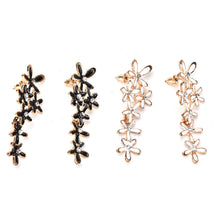 jewelry drip snowflake long drop earrings trendy dangle earring for women J4U66
