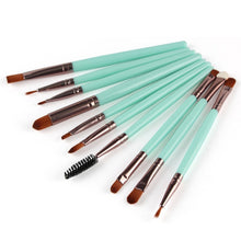 10pcss Pro Beauty Eye Shadow Eyeliner Cosmetic Makeup Brush Brushes Set Tool J4U66