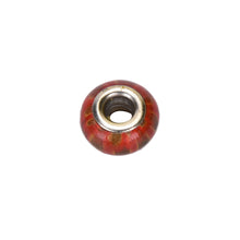 100Pcs Mixed Color Silver Plated Big Hole Loose Beads Fit European Jewelry Braclet Charms DIY J4U66