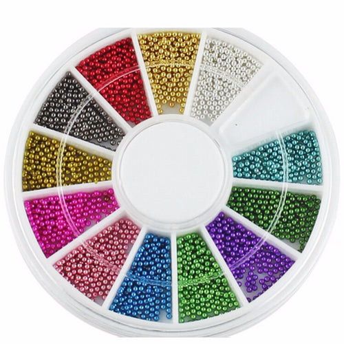 12 Colors Glitter Mix Color UV Gel Nail Art Acrylic Set J4U66