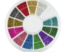 12 Colors Glitter Mix Color UV Gel Nail Art Acrylic Set J4U66