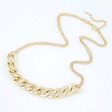 Charm two layer Chains Metal Gold Plated Circles Collar Pendant Necklace for Women Luxury Clavicle Necklaces J4U66