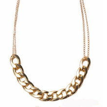 Charm two layer Chains Metal Gold Plated Circles Collar Pendant Necklace for Women Luxury Clavicle Necklaces J4U66