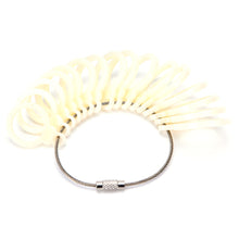 Plastic Finger Ring Sizer Tool Jewelry Measure Gauge Measure UK K-Z J4U66