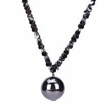 Women Crystal Pendant Sweater Chain Long Pendant Necklace Jewelry J4U66