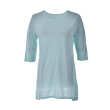 Women Ladies Beach Casual TunicsWomen's Shirt 3/4 Sleeve Long Tops J4U66