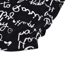 Korea Style Women Tops T-Shirt Letter Print top Scoop Neck Knitted Long Shirts Pullover J4U66