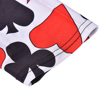 Sexy Women Cards Printing Leggins Pants Gifts For Women One Size J4U66
