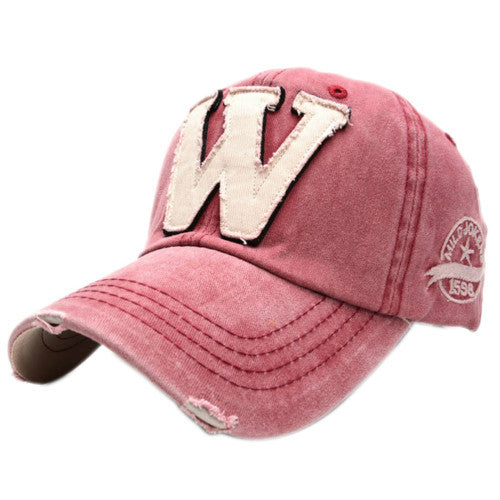 Snapback hats - letter W hockey Bone chapeu Men baseball caps Hip Hop hats for women  J4U66