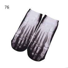 Women beauty short funny socks 3D printed Socks Animal cotton Blend sock for girls Gifts Whosale 5 Styles J4U66