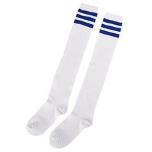 Women's Striped Thigh High Sexy Cotton Polyester Socks Over Knee Girl Lady Socks 4 Colors J4U66