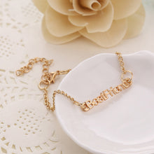 Letter Pendant Bracelet Men Jewelry Friendship Bracelets For Women J4U66