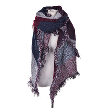 s Wool Tassels Plaid Checks Wide Lattices Long Scarf Shawl Wrap Scarve3 Colors J4U66