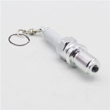 s Casual LED Key Chain Spark Plug Key Chain Keychain Car Parts Keyring  J4U66
