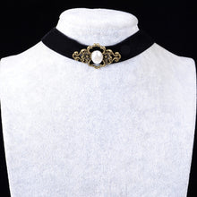 Charm Pendant Jewelry Women Vintage Black Velvet Retro Choker Collar Bib Necklace  J4U66