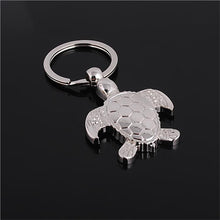 s Classic 3D Pendant Key Chain Cute Sea Turtle Keyring Keychain Creative Gift For Men Women  J4U66