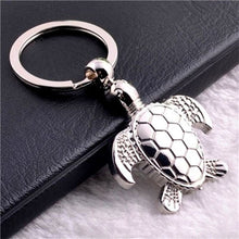 s Classic 3D Pendant Key Chain Cute Sea Turtle Keyring Keychain Creative Gift For Men Women  J4U66