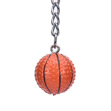 Football Basketball Golf ball Pendant Keyring Sports metal Keychain Car Key Chain Key Ring 3 Styles J4U66