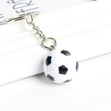 Football Basketball Golf ball Pendant Keyring Sports metal Keychain Car Key Chain Key Ring 3 Styles J4U66
