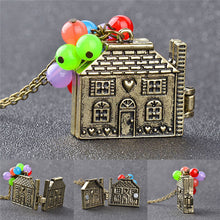 s Lovely movie balloon house up Necklace love Movie choker Necklace colorful beads Pendant Necklace  J4U66