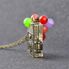 s Lovely movie balloon house up Necklace love Movie choker Necklace colorful beads Pendant Necklace  J4U66