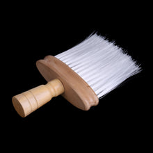 proessional wood neck dusterclean brush barbers haircutting hairdressing stylist salon J4U66