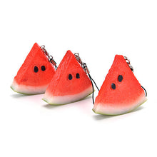 s Simulation fruit Watermelon Charm Keychain Ring DIY Bag Key Chain Handbag Jewelry Gift Accessories  J4U66