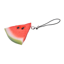 s Simulation fruit Watermelon Charm Keychain Ring DIY Bag Key Chain Handbag Jewelry Gift Accessories  J4U66