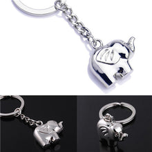 s animal key rings Alloy elephant keychain for girl women handbag charm accessory Silver Gold Colors  J4U66