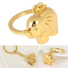 s animal key rings Alloy elephant keychain for girl women handbag charm accessory Silver Gold Colors  J4U66