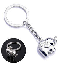 s animal key rings Alloy elephant keychain for girl women handbag charm accessory Silver Gold Colors  J4U66