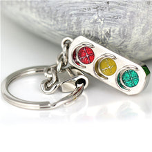 s car key chain Red and green lights Traffic Light keychain maleWomen's key ring  J4U66