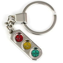 s car key chain Red and green lights Traffic Light keychain maleWomen's key ring  J4U66
