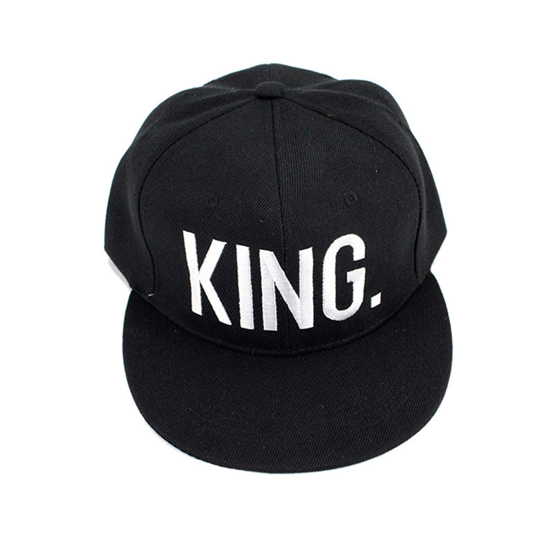 s hip hop letter caps QUEEN KING baseball cap hats Lovers snapback sun hat caps Gifts  J4U66