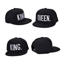 s hip hop letter caps QUEEN KING baseball cap hats Lovers snapback sun hat caps Gifts  J4U66