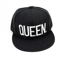 s hip hop letter caps QUEEN KING baseball cap hats Lovers snapback sun hat caps Gifts  J4U66