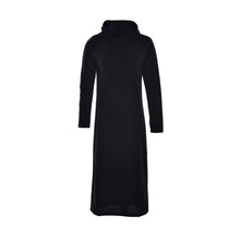 and Women Floor-Length Dress Lady Thickening Dress Casual Hips Long Style Hooded Dress J4U66