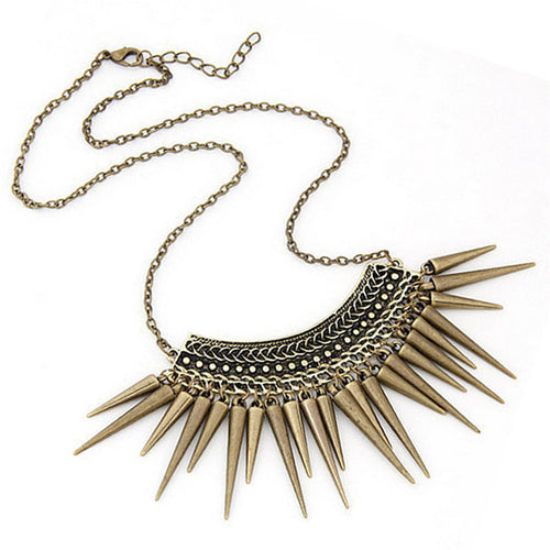 Colar Vintage Feminino Maxi Statement Necklaces & Pendants Collier Femme Jewelry Collar for Women Accessories J4U66