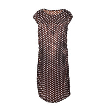 Casual Short Sleeve Bodycon Polka Dot Print Office Party Dresses Plus Size  vestidos J4U66