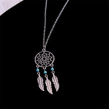 accessories jewelry Dream catcher leather pendant necklace gift for women girl  J4U66