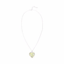 Glow In The Dark Locket Silver Hollow Glowing Stone Pendant Statement Chocker Pendants Necklace For Women J4U66