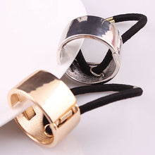 Horsetail Women Hair Rope Girl Elastic Hair Tie Buckle Hair Scrunchies Rubber Band Headwear Hair Rope J4U66