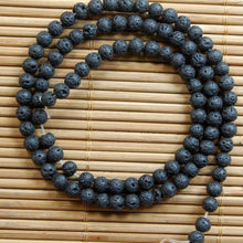 Mens Beaded Jewelry Lava Stone Beads Gallstone Volcanic Bracelet Man Party Gift Yoga Jewelry 8-14mm J4U66