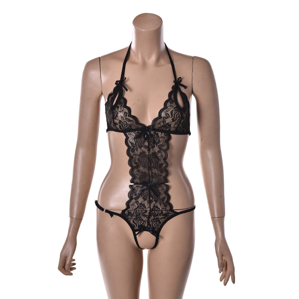 Sexy Lingerie Women Nightwear Underwear Babydoll Sleepwear lace Exotic Dress G-string J4U66
